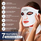 LED Light Therapy Face Mask + Free Neck Mask